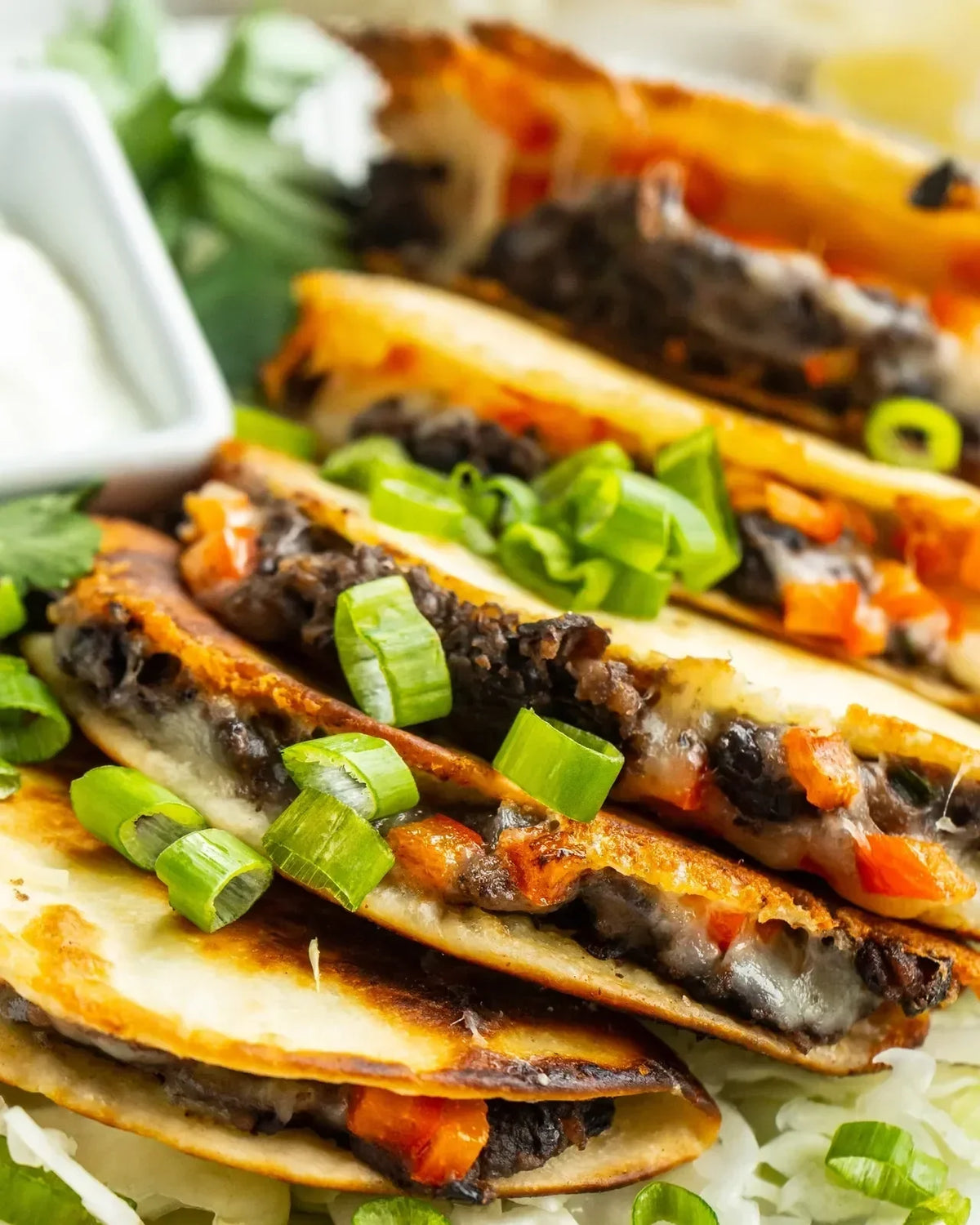 Mini Black Bean Tacos