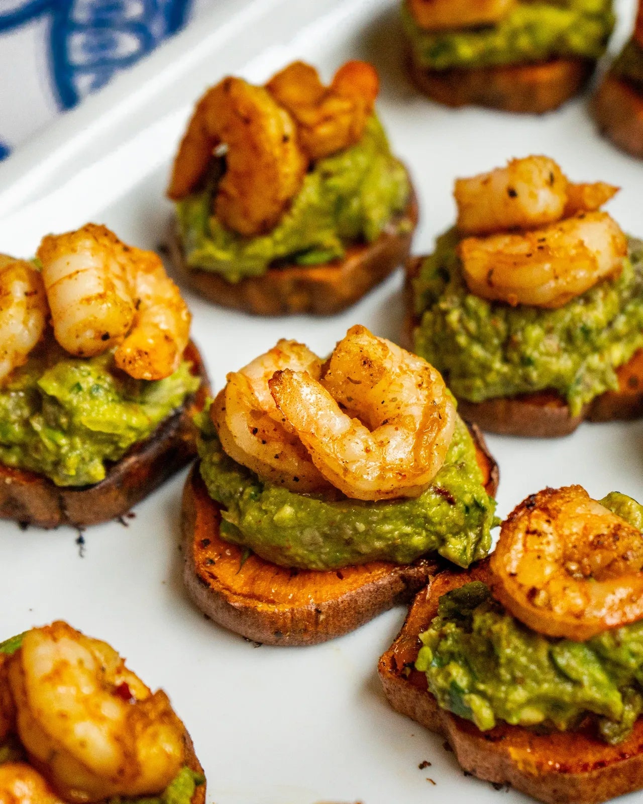 Cajun Shrimp Sweet Potato Bites