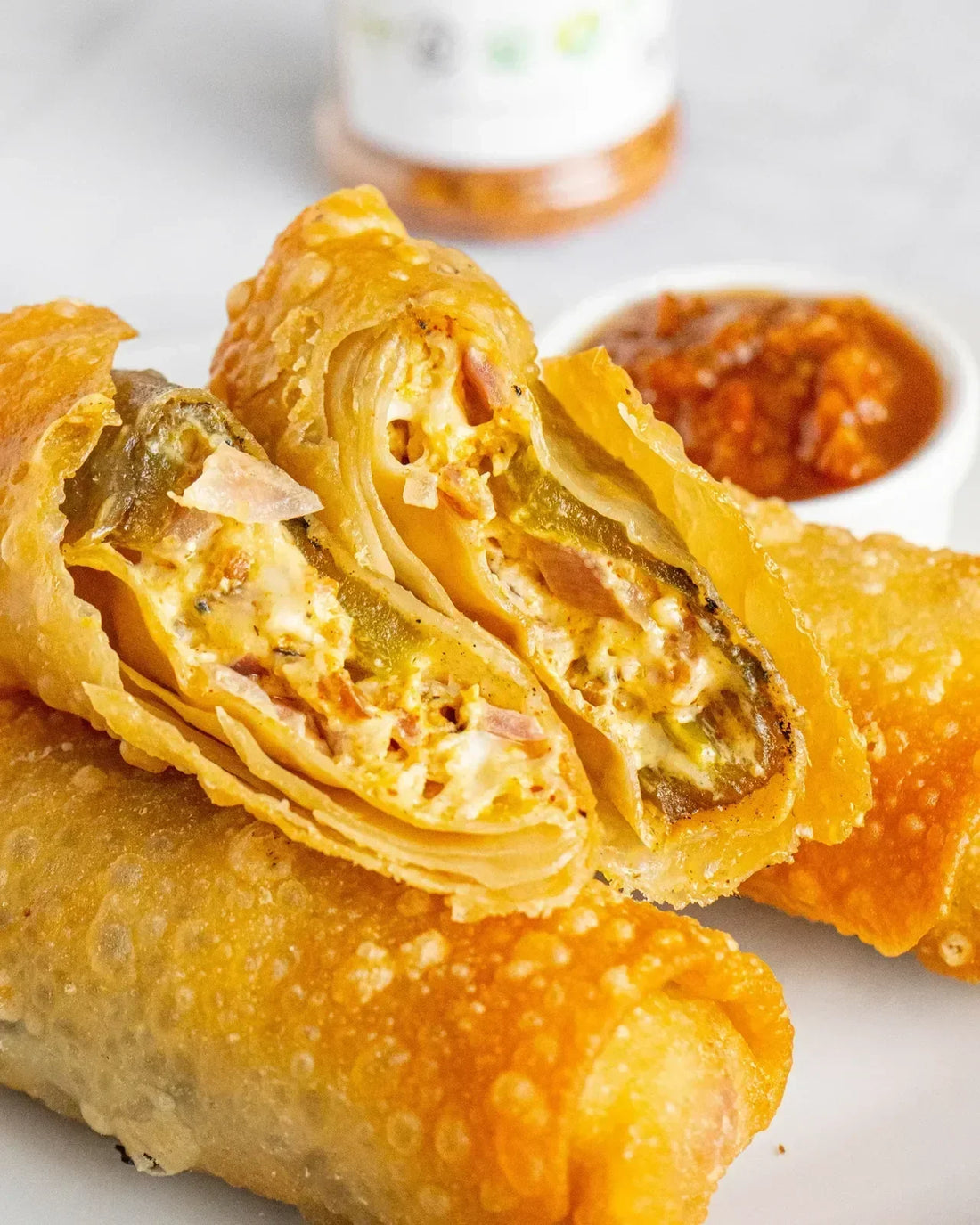 Jalapeño Egg Roll Poppers