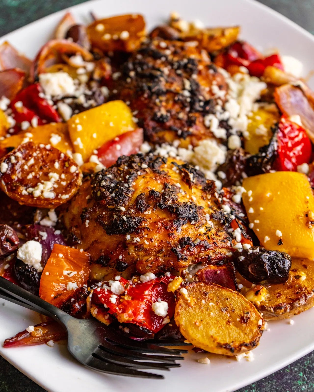 One Pan Greek Chicken