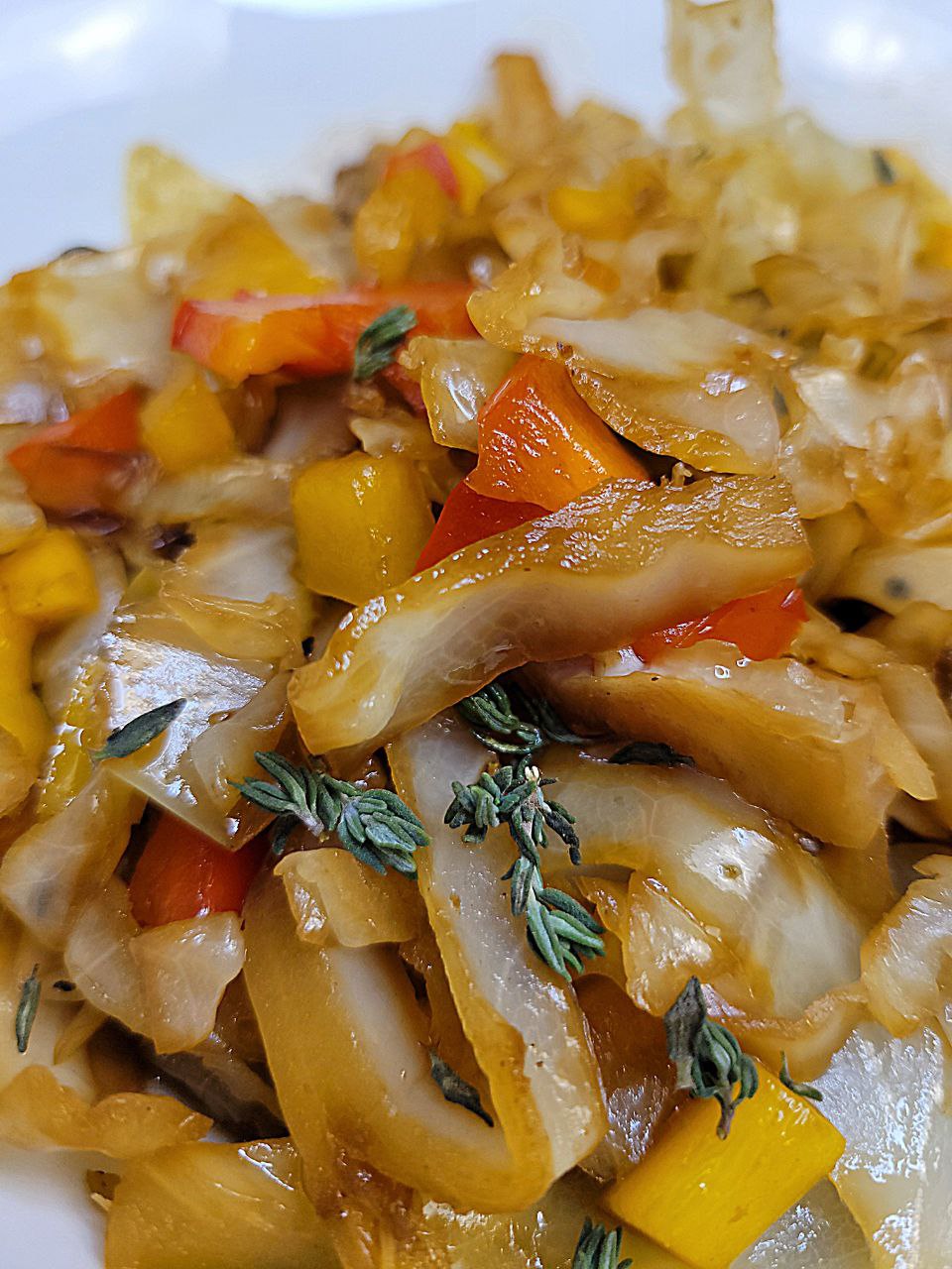 Teriyaki Cabbage